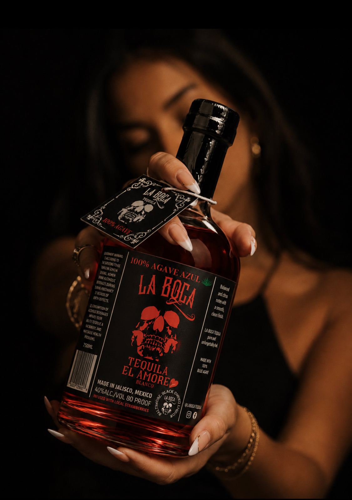 El Amore Strawberry La Boca Tequila 750ML