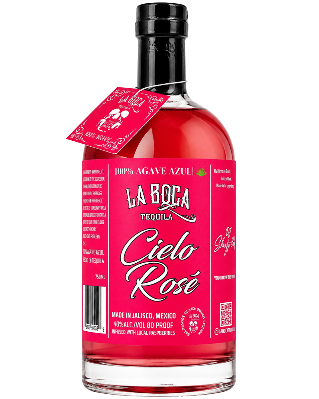 DJ Sky High Baby x La Boca Cielo Rose Tequila | Limited Edition