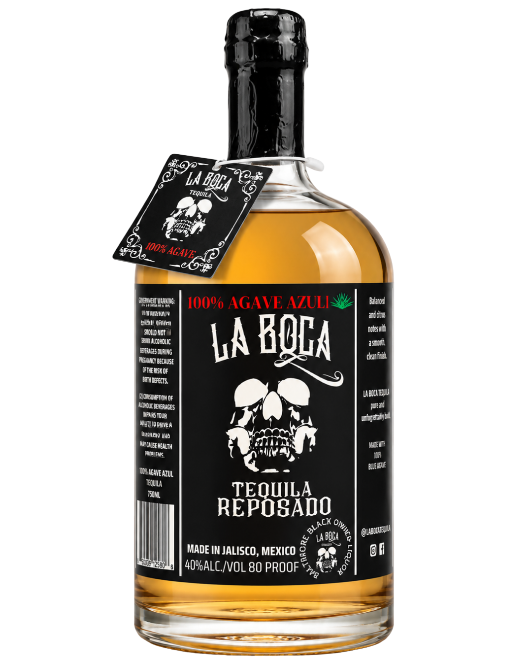 Reposado La Boca Tequila 750ML