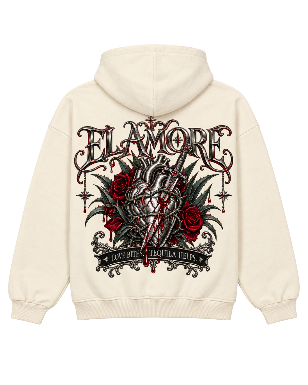 La Boca El Amore Strawberry Cream Hoodie