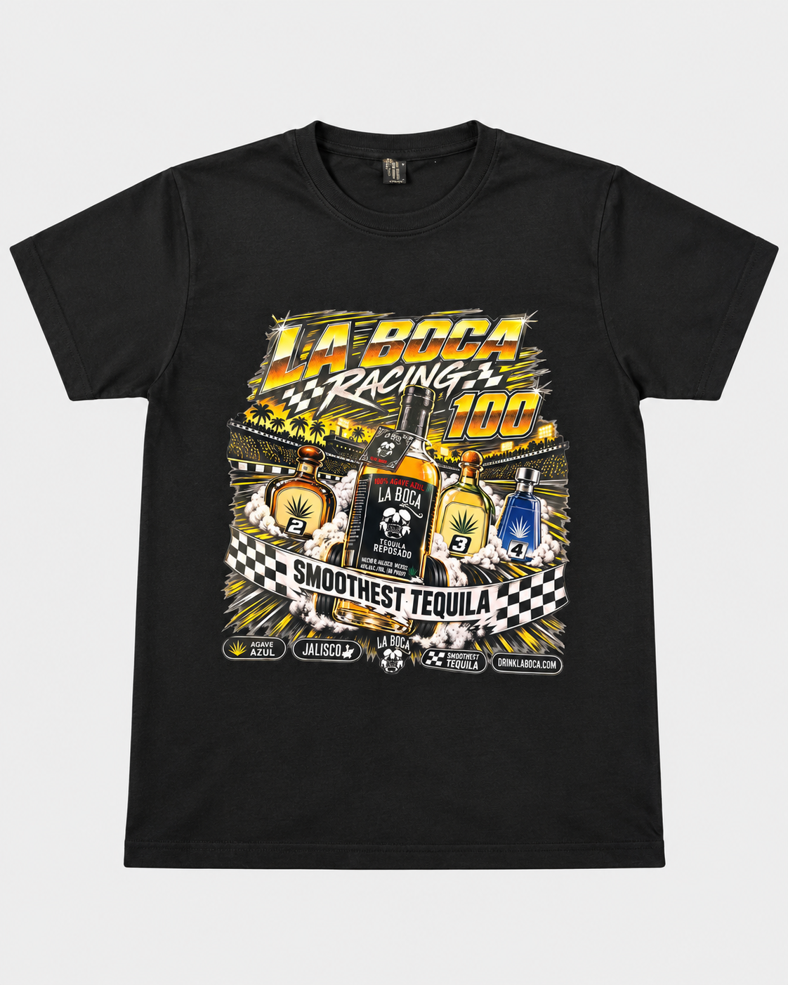 La Boca Tequila Racing 100 Tee — The Smoothest